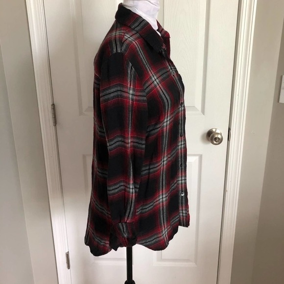 MADEWELL Classic Ex-Boyfriend Shirt in Plaid Small - Picture 5 of 8